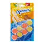 Q-Power Tuhý WC závěs Svěží citrusy 2ks
