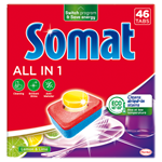 Somat All-in-1 tablety do myčky Lemon & Lime 46 ks