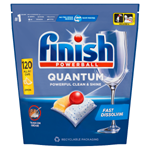 Finish Powerball Quantum All in 1 Lemon kapsle do myčky nádobí 120 ks 1,248kg