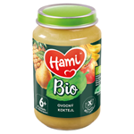 Hami BIO ovocný příkrm Ovocný koktejl 190g, 6+