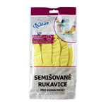 Q-Clean Semišované rukavice pro domácnost vel. L