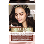L'Oréal Paris Excellence Creme Universal Nudes permanentní barva na vlasy 3U Tmavá hnědá