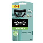 Wilkinson Sword Xtreme3 Sensitive 3-břitý flexibilní jednorázový holicí strojek 4 ks