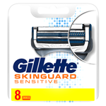 Gillette SkinGuard Sensitive Holicí Hlavice Pro Muže 8 ks