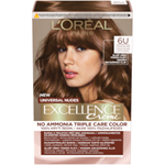 L'Oréal Paris Excellence Creme Universal Nudes permanentní barva na vlasy 6U Tmavá blond