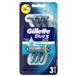 Gillette Blue3 Plus Cool, Jednorázové Holící Strojky Pro Muže, Balení Holících Strojků