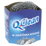 Q-Clean Drátěnka kovová 3 ks