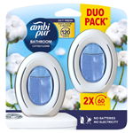 Ambi Pur Bathroom Cotton Fresh Osvěžovač Vzduchu 2 X