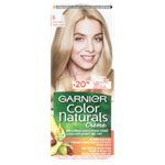 Garnier Color Naturals  permanentní barva na vlasy 8.0 světlá blond, 60+40+12ml