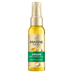 Pantene Pro-V Smooth & Sleek Argan Infused Vlasový Olej 100 ml Krepaté, Matné. Bez oplachu