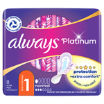 Always Platinum Normal Hygienické Vložky S Křidélky 8 ks