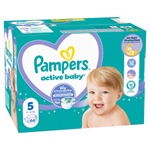 Pampers Active Baby, Velikost 5, 64 Plenky, 11kg-16kg