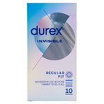 Durex Invisible Regular Fit kondomy 10 ks