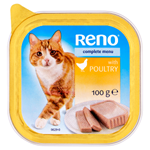 Reno Kompletní krmivo pro dospělé kočky s drůbežím 100g
