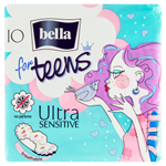 Bella For Teens Ultra sensitive Hygienické vložky s křidélky á 10 ks