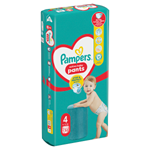 Plenkové Kalhotky Pampers Active Baby Pants, Velikost 4, 52 Plenky, 9kg-15kg