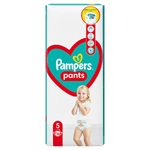 Pampers Pants Plenkové Kalhotky Velikost 5, 48 Plenek, 12kg-17kg