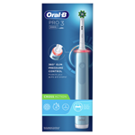 Oral-B Pro 3 – 3000 – Elektrický Zubní Kartáček Modrý S Designem Od Brauna