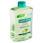 Sanytol Tekuté mýdlo dezinfekční hydratující aloe vera & zelený čaj náplň 500ml