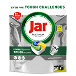 Jar Platinum All In One Kapsle Do Automatické Myčky Nádobí Lemon, 75 ks