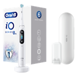 Oral-B iO Series 8 White Alabaster Elektrický Zubní Kartáček S Magnetickou Technologií iO
