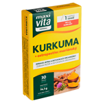 Maxi Vita Herbal Kurkuma + ostropestřec mariánský 30 kapslí 14,3g