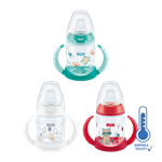 NUK lahvička na učení s kontrolou teploty 150ml                               