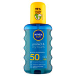 Nivea Sun Protect & Dry Touch neviditelný sprej na opalování OF 50 200ml