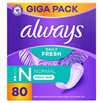 Always Dailies Normal Fresh & Protect Intimky 80 ks