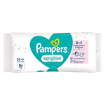 Pampers Sensitive Baby Dětské Čisticí Ubrousky 1 Balení = 52 Čisticích Ubrousků