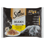 Sheba Delicacy in Jelly Drůbeží výběr 4 x 85g (340g)