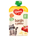 Hami ovocná kapsička Banán a jablíčko 100g