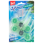 Q-Power Tuhý WC závěs Blue Aqua Laguna Beach 2 x 40g