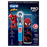Oral-B Pro Kids Spiderman Elektrický Zubní Kartáček S Designem Od Brauna