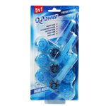 Q-Power Tuhý WC závěs Blue Aqua Fresh Storm 3x 40g