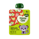 Happy Mimi BIO ovocný příkrm Jahoda 90g 