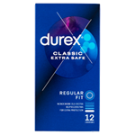 Durex Classic Extra Safe Regular Fit kondomy 12 ks