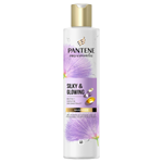 Pantene Silky & Glowing Šampon s Biotinem a Regeneračním Keratinem 250 ml pro Suché Vlasy