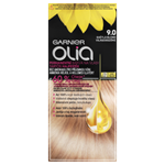 Garnier Olia permanentní barva na vlasy bez amoniaku 9.0 světlá blond , 50+50g+12ml