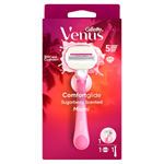 Gillette Venus ComfortGlide Miami S Vůní Sugarberry Dámský Holicí strojek Náhradní Hlavice Holicí