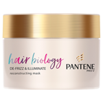 Pantene Hair Biology De-frizz & Illuminate Maska 160ml