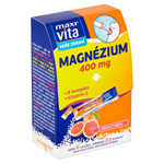 MaxiVita Vaše Zdraví Magnézium +B komplex + vitamin C s příchutí grepu 16 sáčků 32g