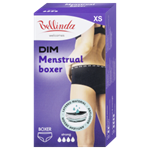Menstruační boxerky Bellinda pro silnou menstruaci, velikost XS, černé, 1ks