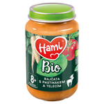 Hami BIO masozeleninový příkrm Rajčata s pastinákem a telecím 190g, 8+