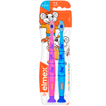 elmex® Kids dětský zubní kartáček pro děti ve věku 3-6 let 2ks