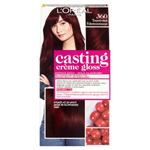 L'Oréal Paris Casting Creme Gloss semipermanentní barva na vlasy  360 tmavá višeň, 48+72+60ml