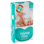 Happy Mimi Flexi Comfort dětské plenky 3 midi 44 ks