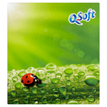 Q-Soft Papírové kapesníčky 3 vrstvé 60 ks