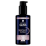 Schwarzkopf Gliss Night Elixir noční elixír na vlasy Overnight Reconstruction 100ml