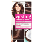 L'Oréal Paris Casting Creme Gloss semipermanentní barva na vlasy  400 tmavý kaštan, 48+72+60ml
